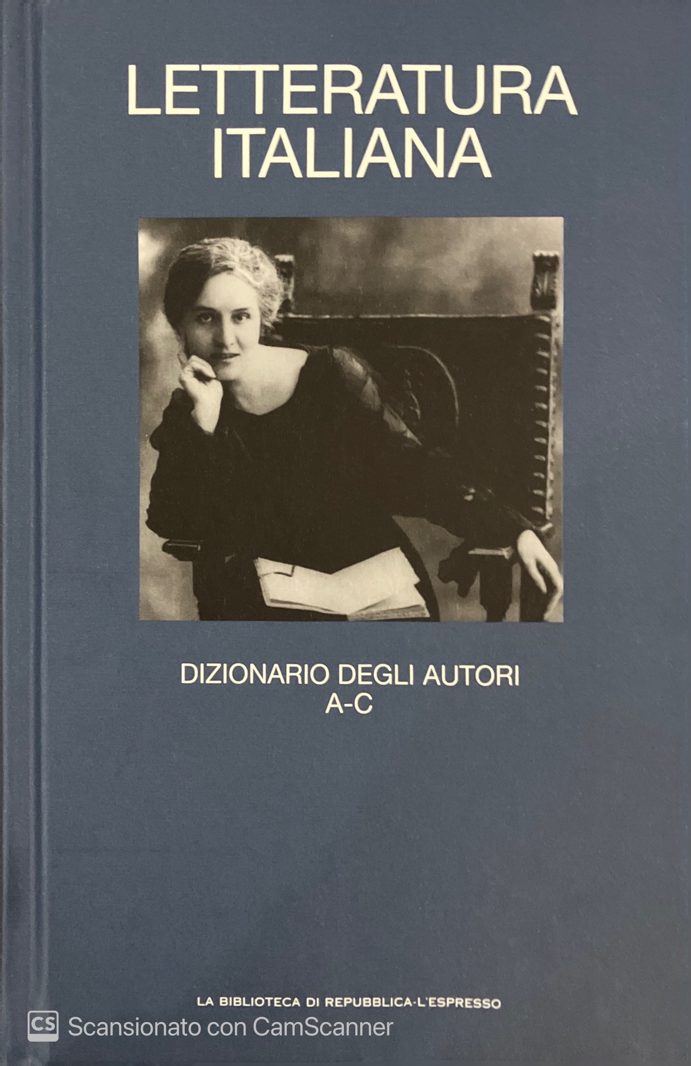 LETTERATURA ITALIANA. DIZIONARIO DEGLI AUTORI (A-C) . VOLUME 18